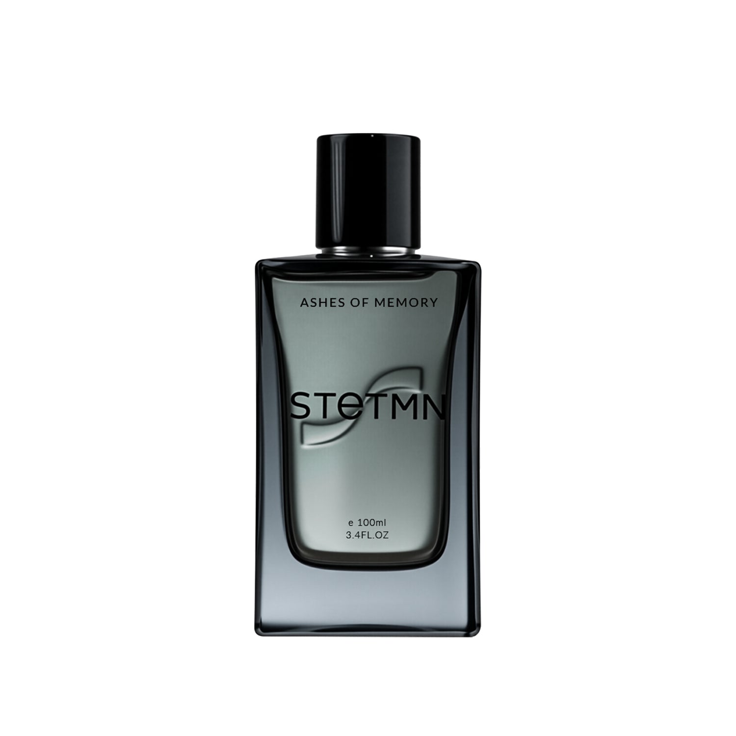 Ashes of Memory EDT perfume bottle - STETMN London artisan fragrance with woody musky notes